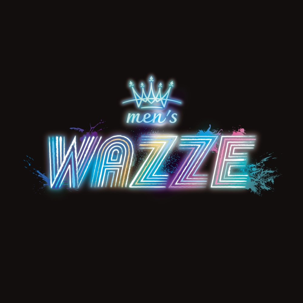 mens WAZEE　ロゴ