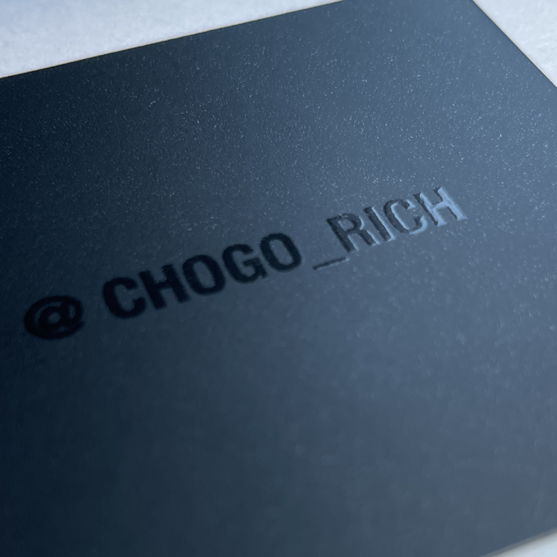 CHOGO RICH名刺